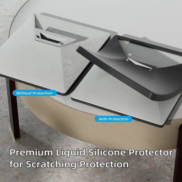 Alt view image 2 of 5 - Starlink Mini Case Cover, Liquid Silicone Protective Case for Mini Starlink Dish Antenna Protector Black with Anti-Reflection Sticker