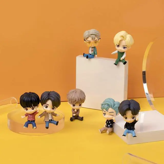 Alt view image 4 of 5 - TinyTAN BTS Dynamite Computer PC Monitor Figure (V)