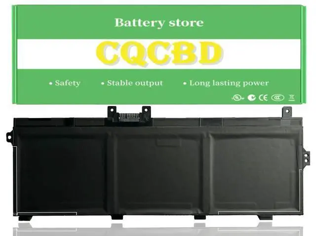 Alt view image 2 of 5 - CQCBD L20M3P71 Laptop Battery for Lenovo ThinkPad X13 Yoga Gen 2/3 P16 ThinkPad X13 Yoga G2 Series Notebook L20C3P71 L20L3P71 SB10W51924 5B10W51823 11.52V 57Wh/4950mAh