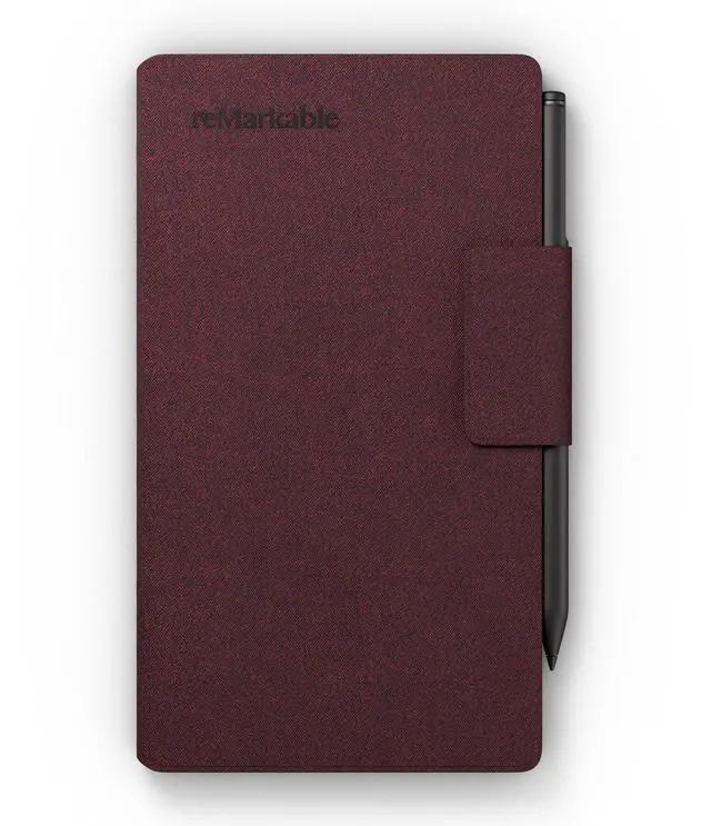Main image of reMarkable Book Folio Mosaic Weave - Burgundy for reMarkable Paper Pro Move