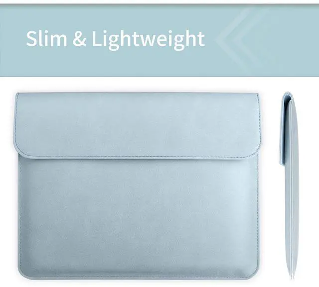 Alt view image 4 of 5 - WALNEW Sleeve Case for Remarkable Paper Pro, Slim Protective Pouch Bag Case Cover with Pen Holder for Remarkable Paper Pro Color Tablet 11.8 2024 Released,Lightblue