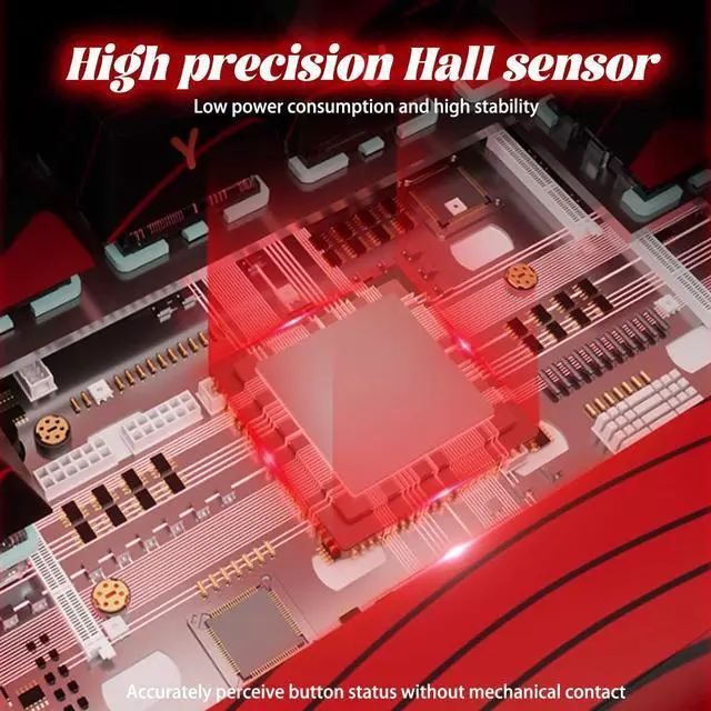 Alt view image 4 of 5 - SUEHIODHYxMADLIONS MAD60 HE RGB 60% Wired Magnetic Switch Mechanical Keyboard with Adjustable Actuation, 8000 Hz Polling Rate, 16 Million Colors RGB Backlit Gaming Keyboard for PC Gamer(White)