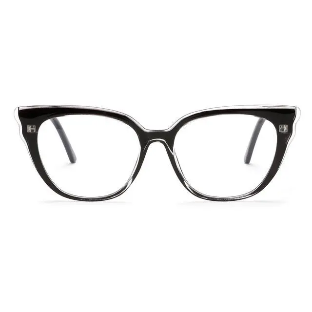 Alt view image 2 of 5 - FEISEDY Cat Eye Blue Light Blocking Glasses for Women Anti Eyestrain & UV B0182