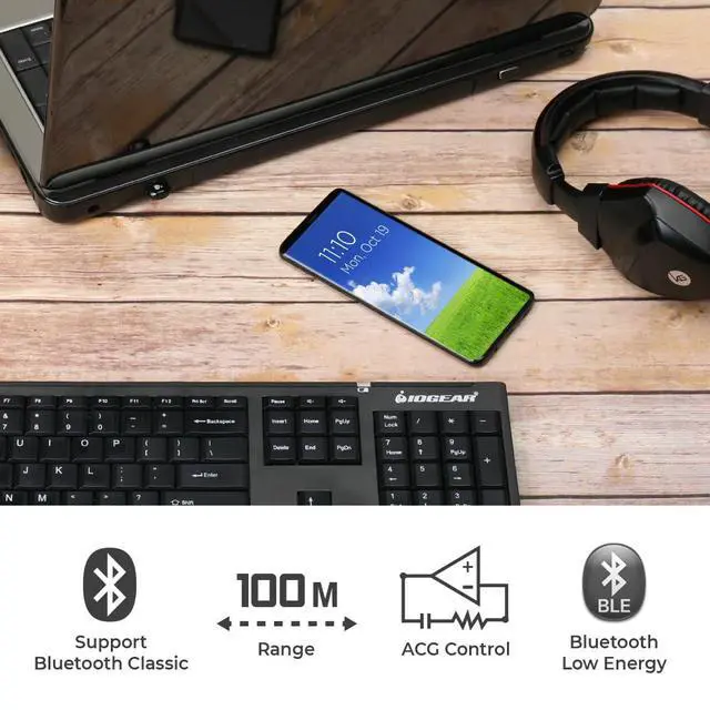 Alt view image 3 of 5 - IOGEAR Compact USB Bluetooth 5.1 Transmitter