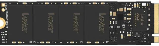 Alt view image 2 of 5 - Lexar NM620 SSD 512GB PCIe Gen3 NVMe M.2 2280 Internal Solid State Drive, Up to 3300MB/s Read, for Gamers and PC Enthusiasts (LNM620X512G-RNNNU)