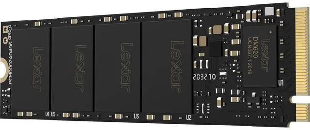 Alt view image 3 of 5 - Lexar NM620 SSD 512GB PCIe Gen3 NVMe M.2 2280 Internal Solid State Drive, Up to 3300MB/s Read, for Gamers and PC Enthusiasts (LNM620X512G-RNNNU)
