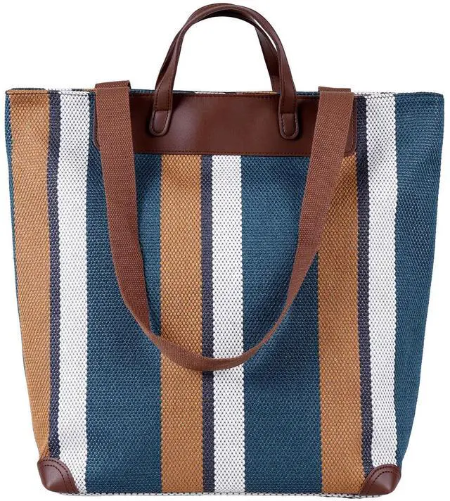 Main image of Large Women's Work Tote Bag  15.6in Laptop Compartment,Canvas Shoulder Bag for Office & Daily Use,Tote Bag with Spacious Storage (BROWN, Extra Large)