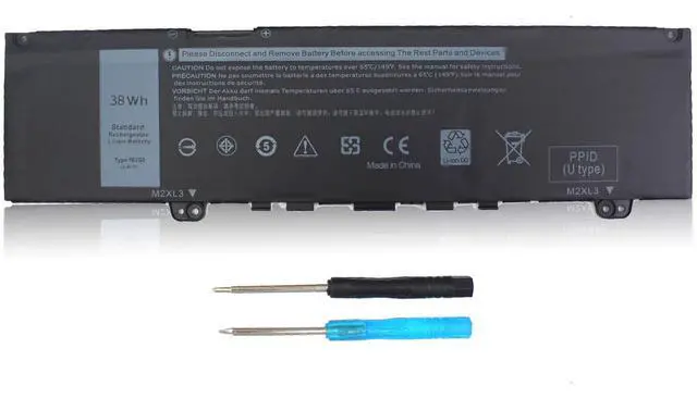 Main image of 38Wh F62G0 Laptop Battery Fit for Dell Inspiron 13 7000 7373 7386 2 in 1 7370 7380 5370 P91G P83G P87G P91G001 P83G001 P83G002 P87G001 F62GO RPJC3 39DY5 039DY5 0RPJC3 Vostro 5370 C-BPD85-02