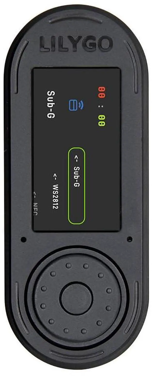 Alt view image 3 of 5 - LILYGO T-Embed CC1101 ESP32-S3 TTGO Development Board with 1.9" IPS TFT LCD Low-Power Wireless Module (Black Shell)