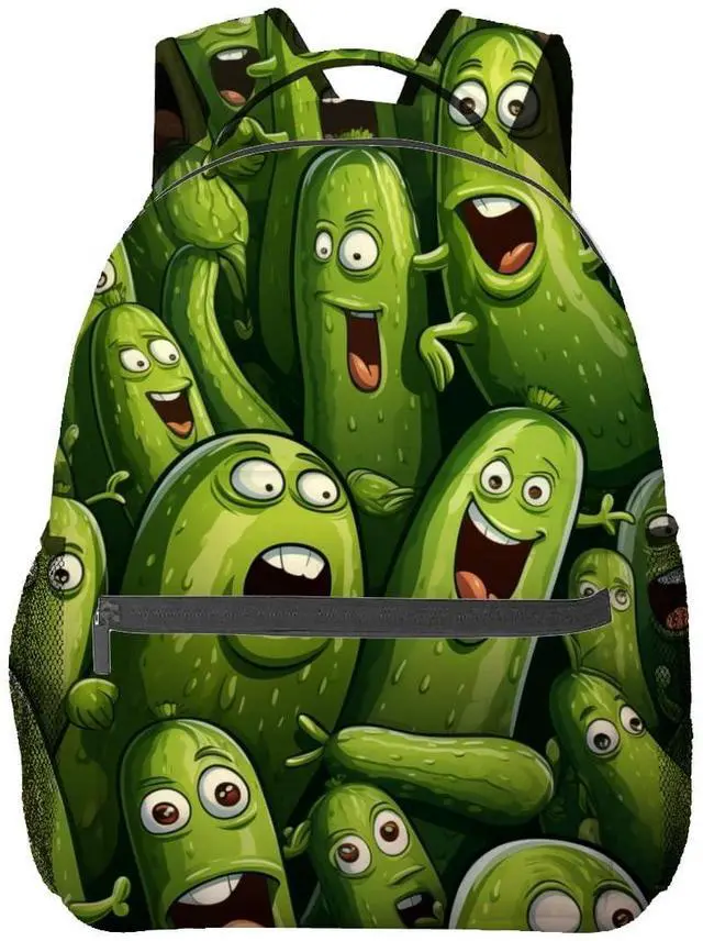 Main image of VANZEV Pickle Backpack Travel Backpacks Laptop Rucksack,School Bookbag for Women Kids Boys Girls,Fun Food Back Pack Accessories Bags,Ideal Gifts for Work, Outdoor Adventures