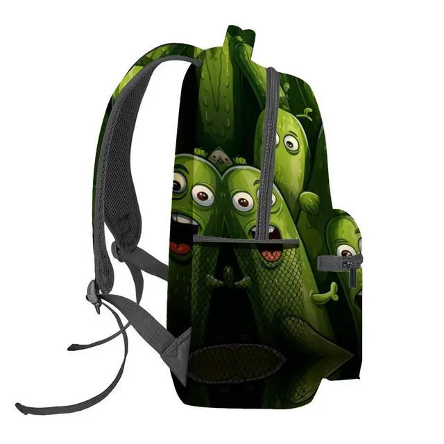 Alt view image 3 of 5 - VANZEV Pickle Backpack Travel Backpacks Laptop Rucksack,School Bookbag for Women Kids Boys Girls,Fun Food Back Pack Accessories Bags,Ideal Gifts for Work, Outdoor Adventures
