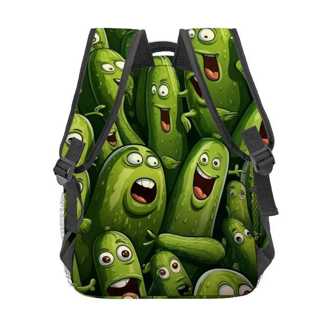 Alt view image 4 of 5 - VANZEV Pickle Backpack Travel Backpacks Laptop Rucksack,School Bookbag for Women Kids Boys Girls,Fun Food Back Pack Accessories Bags,Ideal Gifts for Work, Outdoor Adventures