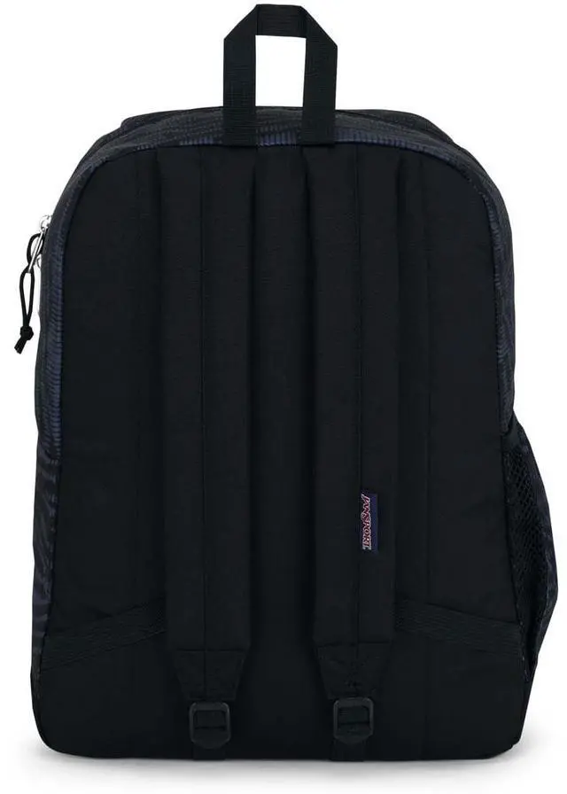 Alt view image 2 of 5 - JanSport Cross Town Plus Backpack - Large Main Compartment, Side Water Bottle Pocket, 15-Inch Padded Laptop Sleeve - Abstract Animal