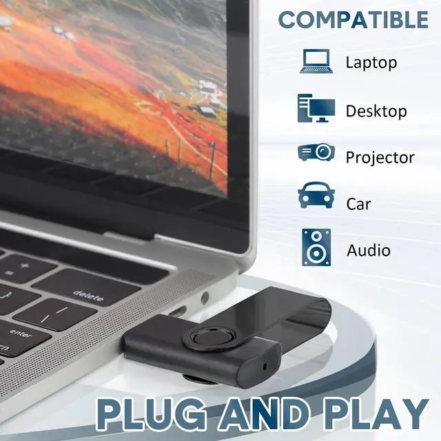 Alt view image 5 of 5 - Aoriher 50 Pack USB 2.0 Flash Drives Bulk, Portable USB Thumb Drives with Lanyards, Swivel Flash Drives Thumb Drives for Office School Data Storage (Black, 2GB)