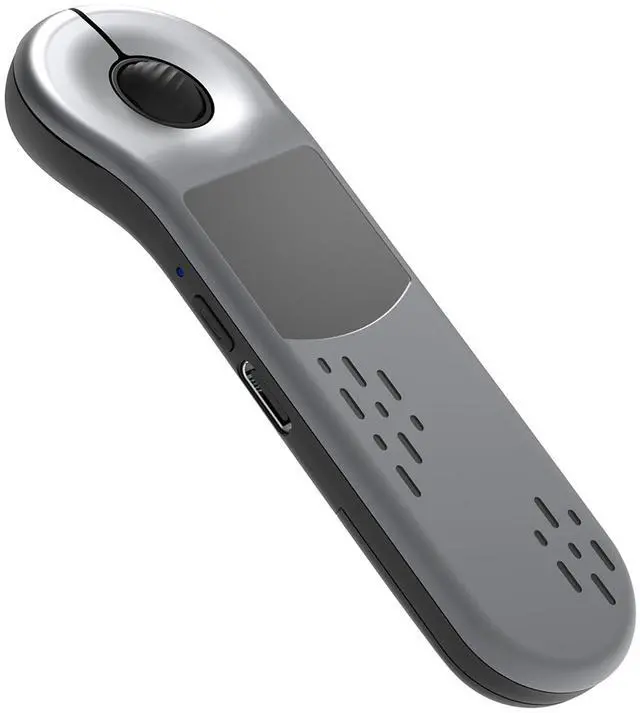 Main image of GUVOHUT Air Mouse Bluetooth Presenter with Touchpad for PC/iOS/Android, Rechargeable Remote Control for PowerPoint/Keynote/TikTok/Camera/Kindle App (Silver)