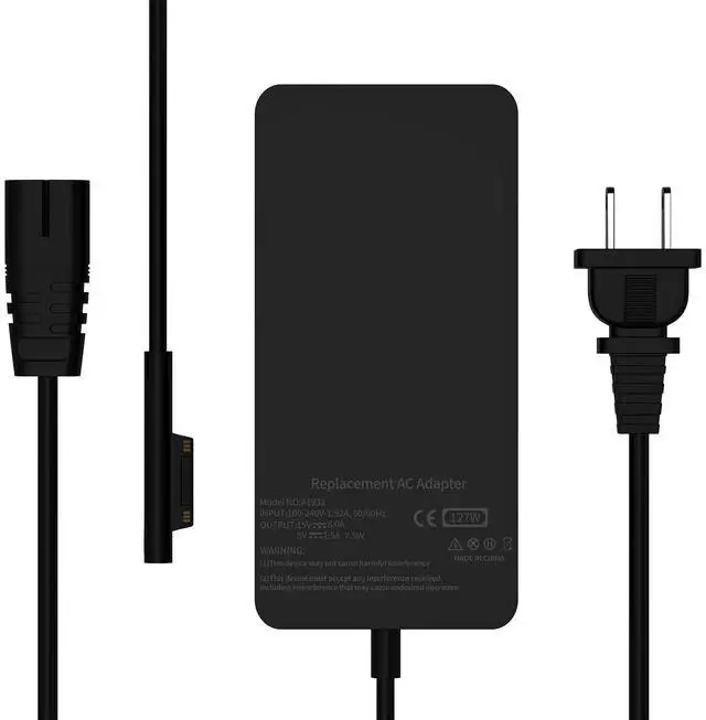 Main image of Ruilezyo 127W Surface Book 3 Charger fit for Microsoft Surface Power Supply 102W Surface Charger for Surface Book 2/3/1 Surface Laptop Studio Windows Surface Pro/Laptop/Go AC Adapter with USB Port