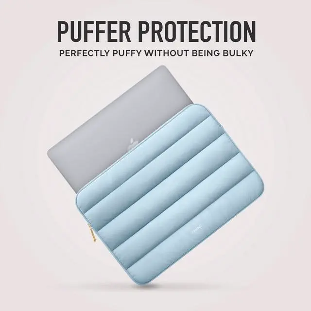 Alt view image 2 of 5 - Vandel The Original Puffy Laptop Sleeve Case, 13-14 inch Laptop Sleeve Bag, Laptop Case 13.3 Inch, Compatible with MacBook Air 13/14, iPad 12.9, HP Dell ASUS, Computer Bag Cover