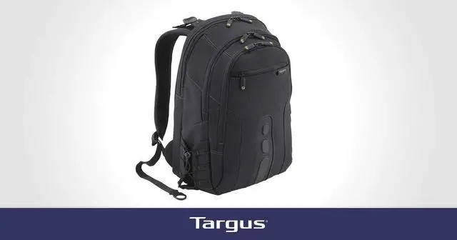 Alt view image 2 of 4 - Targus Spruce EcoSmart Travel Laptop Backpack for 15.6 inch Laptops, TSA-Friendly Carry On Backpack Laptop Bag for Work and Travel, Black (TBB013US)
