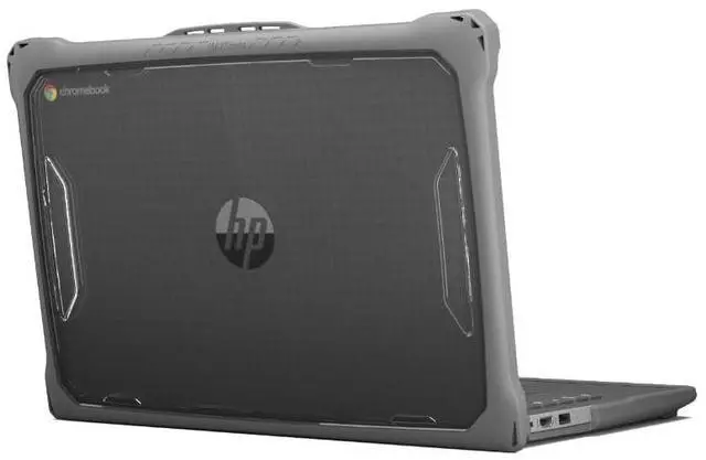 Main image of MAXCases Extreme Shell-F2 Slide Case for HP Fortis Chromebook G10 11" (Gray/Clear)