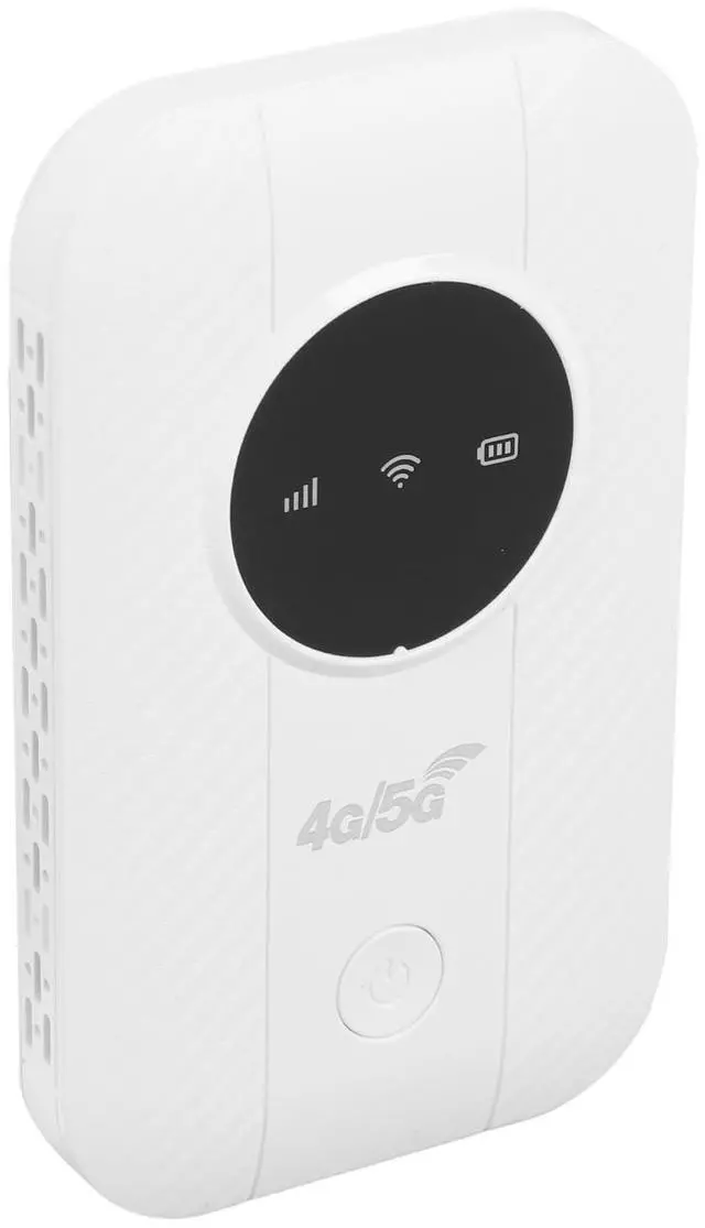 Main image of Mobile Hotspot with Sim Card Slot, 4G 5G High Speed Mobile Router for Traveling, 300Mbps WiFi Router Connect Up to 10 Devices for Travel, Business Trip, Work, USB Rechargeable
