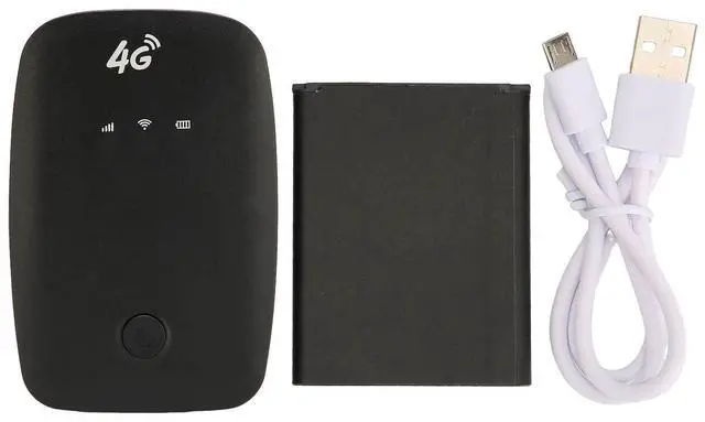 Main image of 4G Mobile WiFi Hotspot, Portable Wireless Router with SIM Card Slot 150Mbps Download Speed for Travel Business Home Use Compatible with Multiple Devices