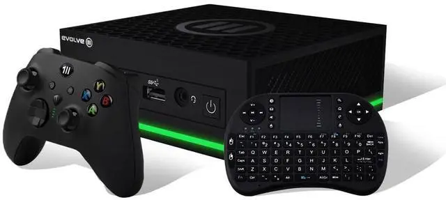 Main image of XStream Cloud Gaming Console, All-in-One Gaming and Entertainment Console | Windows 11 Intel | Xbox Game Pass | Nvidia GEFORCE | with controller and keypad
