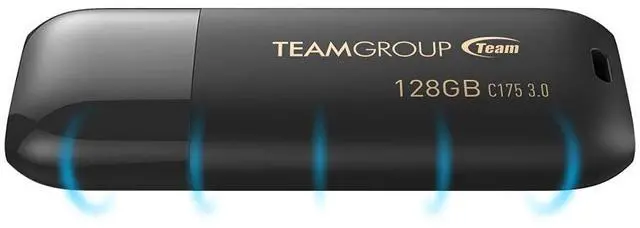 Alt view image 5 of 5 - TEAMGROUP C175 256GB 2 Pack USB 3.2 Gen 1 (USB 3.1/3.0) Read 100MB/s Flash Thumb Drive, External Data Storage Memory Stick Compatible with Computer/Laptop Matte Black TC1753256GB22