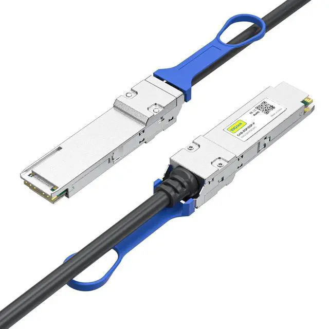 Alt view image 2 of 5 - 10Gtek 100Gb/s QSFP28 DAC Cable - 100GBASE-CR4 IB EDR QSFP28 to QSFP28 Passive Direct Attach Copper Cable for Mellanox IB EDR MCP1600-E001E30, 1-Meter