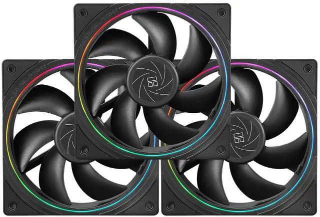 Main image of Thermalrlght TL-S12 X3 CPU Fan 120mm Case Cooler Fan, 4pin PWM Silent Computer Fan Under 23.2dB(A) for Case CPU Liquid Cooler and CPU Air Cooler, Quiet CPU PC Fan