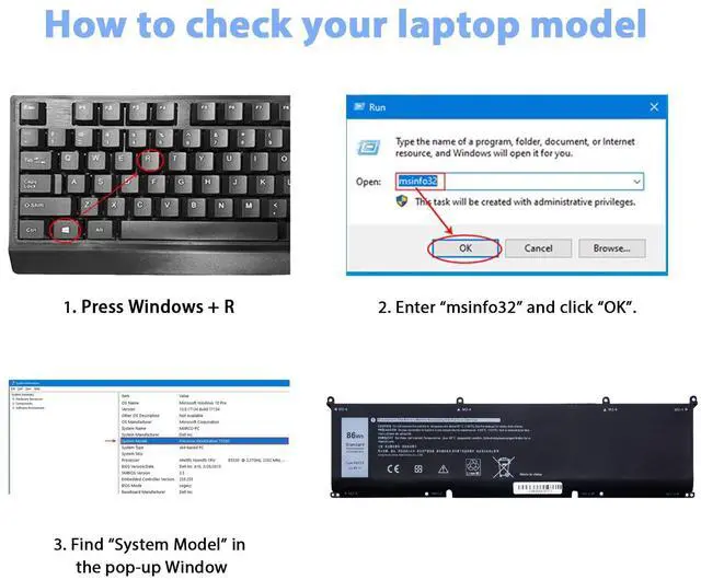 Alt view image 5 of 5 - LHYSFIY 69KF2 Laptop Battery 86Wh 11.4V Replacement for Dell G7 15 7500 G15 5520 5521 5510 5511 5515 Inspiron 7510 7610 7620 P87F P91F P45E XPS 15 9500 9510 9520 Precision 5550 5570 5560