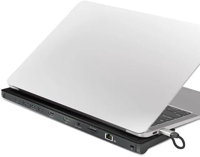 Main image of J5create JCD542 USB-C to Dual HDMI Docking Station USB-C to Dual HDMI,USB3.0x3, RJ45, SD/MicroSD card reader, USB-C PD 100W power pass-through