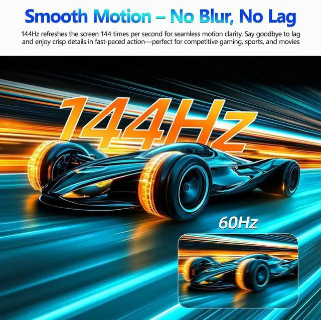 Alt view image 3 of 5 - Veout V1Pro 16-inch 2.5K 144Hz Portable Gaming Monitor in 4 Colors (Black/Silver/Pink/Blue), IPS with FreeSync, USB-C & Mini HDMI for Laptop/Mac/PS5/Xbox/Switch - Travel Second Screen