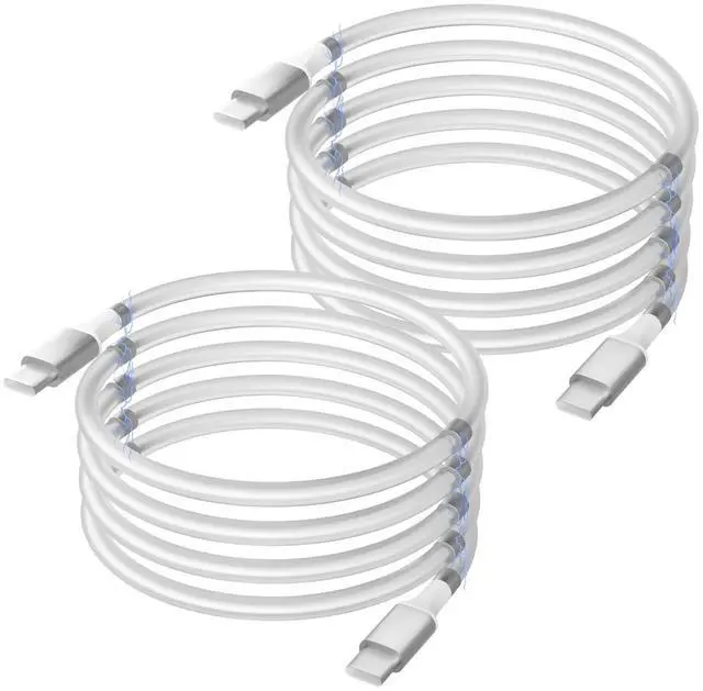 Main image of KINFERTE for USB C to USB C Magnetic Charging Cable (6ft 2pack) Tangle-Free Surrounded Magnets Easy Storage Handling Fast Charger Cord for Phone 15/Plus/pro/promax and Android Devices