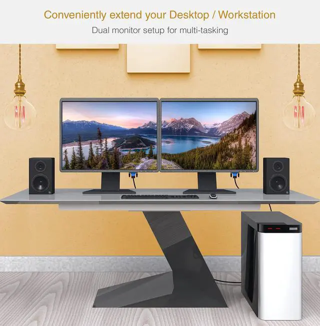 Alt view image 5 of 5 - BlueRigger DVI to DVI Monitor Cable (25FT, 24+1 Dual Link, Digital Video Cable, Male to Male) - for Gaming, DVD, Laptops, HDTV and Projector