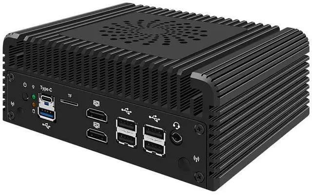 Alt view image 4 of 5 - CWWK Mini PC N100 Firewall Hardware 2 x 10GbE SFP+, 2 x i226V 2.5GbE LAN OPNsense Appliance,AES-NI, 2HD, TypeC, TF Card Slot, M.2 WiFi Slot,NO RAM NO SSD