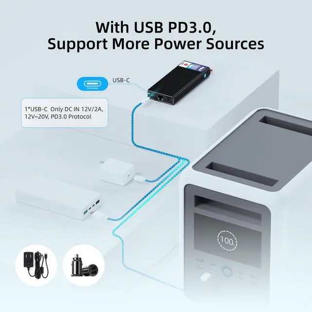 Alt view image 4 of 5 - MeLE Reddot Winner PCG02 Pro Slim Fanless N100 Mini PC Stick 8GB LPDDR4x 128GB Micro Computer Stick 2X HDMI 4K WiFi 5 BT5.1 Gigabit Ethernet, Support PD3.0 Protocol, on IoT, Digital Signage, MES, WMS