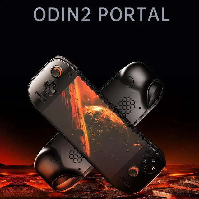 Alt view image 2 of 5 - AYN Odin 2 Portal Max Handheld Gaming Console: 7" 120Hz OLED, Snapdragon 8 Gen 2, 16GB RAM, 1TB Storage, Android 13, 8000mAh, Retro & Modern Gaming