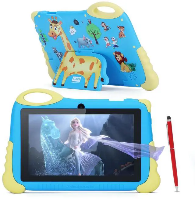 Main image of C idea 7 inches Tablet for Kids Age 3-7,Android 13 Kids Tablet, Pre-Installed Learning Educational Apps Todder Tablet, HD IPS Screen for Eye Protection,BT, WiFi, Dual Camera, Gift for Kids (Blue)