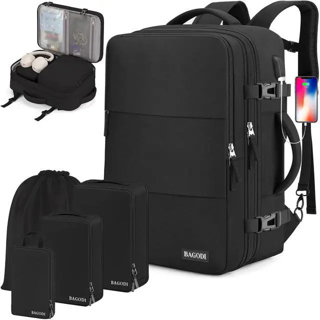 Main image of Carry On Backpack, 42L Flight Approved Travel Backpack for Men Women,Airline Approved Gym Backpack Waterproof Business Laptop Daypack Laptop Backpack,Casual Daypack for Business Weekend Hiking