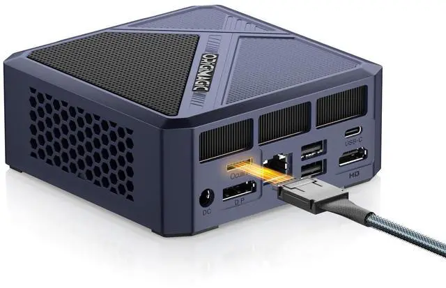 Main image of origimagic A1 Ryzen 7 7840HS Mini PC Oculink, 32GB DDR5 1TB NVMe SSD Mini Gaming PC with Radeon 780M, 8K USB4.0, Wi-Fi6E, BT5.2, Reliable Home/Office PC
