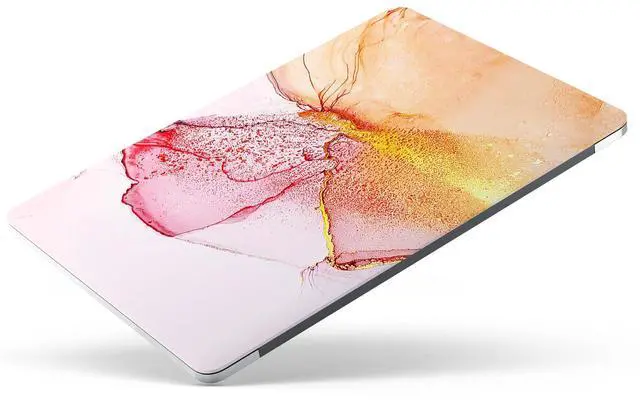 Alt view image 3 of 5 - Berkin Arts Compatible with MacBook Pro 13 inch Cover, 2022, 2021, 2020-2016 Release A1706/A1989/A2159 with Keyboard Cover & Screen Protector Cloisonnism Abstract Gaming PC Skin