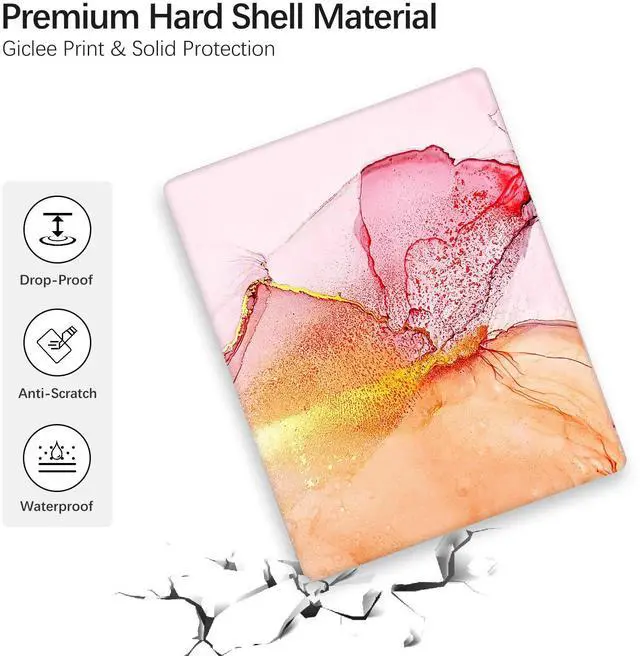 Alt view image 4 of 5 - Berkin Arts Compatible with MacBook Pro 13 inch Cover, 2022, 2021, 2020-2016 Release A1706/A1989/A2159 with Keyboard Cover & Screen Protector Cloisonnism Abstract Gaming PC Skin