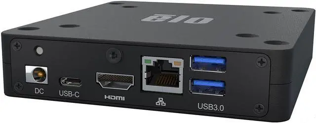 Main image of Elo Backpack 4 Mini Android Computer, Qualcomm Snapdragon SDA660, 4GB RAM, 64GB SSD, WiFi, Bluetooth, HDMI, USB-C