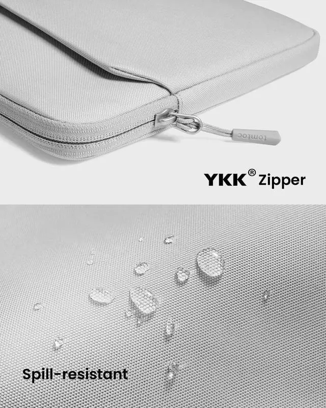 Alt view image 4 of 5 - tomtoc 11 Inch Tablet Case Sleeve for 2025 iPad Pro M5/M4, iPad (A16), Air M3&M2 2024, Galaxy Tab S10/A10+, Fits Magic Keyboard and Smart Keyboard Folio