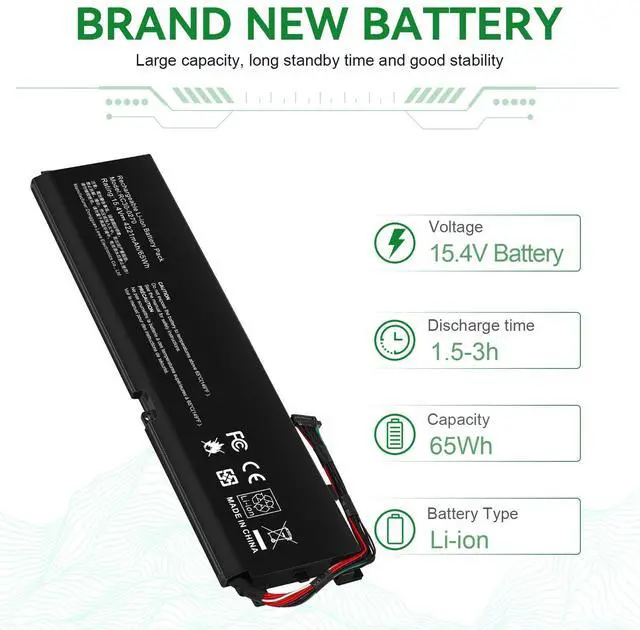 Alt view image 4 of 5 - RC30-0270 Battery Replacement for Razer Blade 15 Base 2018 2019 GTX 1660 Ti Base RZ09-0270 RZ090270 RZ09-0300 RZ09-03006 RZ09-03009 Series Notebook RZ09-03006E92 RZ09-02705E76 RZ09-02705E75