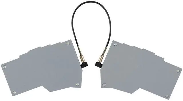 Alt view image 2 of 5 - YMDK Split Keyboard Corne V4.1 46 Keys Ergonomic Hotswappable 40% Layout 3D PLA RGB QMK Vial All Key Programmable Mini Independent Gaming Keyboard Kit