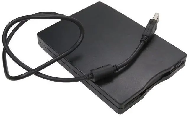 Alt view image 2 of 5 - Vicue Read/Write 1.44 MB Floppy Disk, Black USB External Floppy Disk Drive 1.44MB for Laptop PC Win 7/8/10/11 Mac