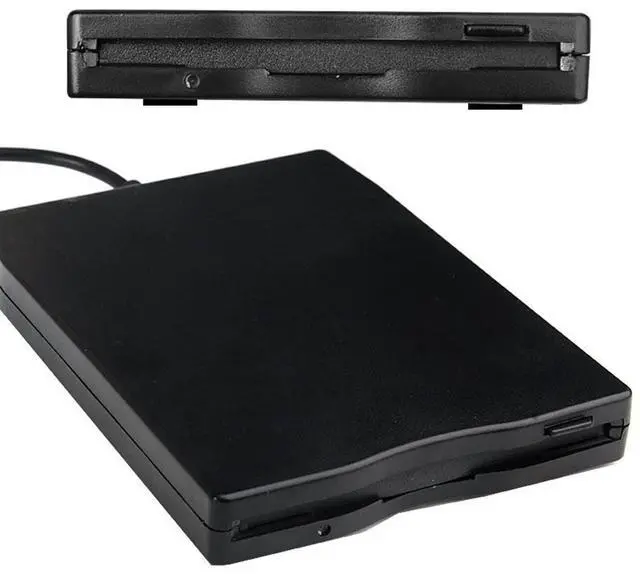 Alt view image 3 of 5 - Vicue Read/Write 1.44 MB Floppy Disk, Black USB External Floppy Disk Drive 1.44MB for Laptop PC Win 7/8/10/11 Mac