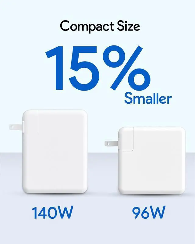 Alt view image 4 of 5 - Mac Book Pro Charger - USBC to Magnetic 3 Charger for Mac pro 14-16inch 2021 2023 2024 M1 M2 M3 M4, Mac Air 13-15inch 2022 2023 2024 2025 M2 M3 M4, Include 6.6ft Charge Cable
