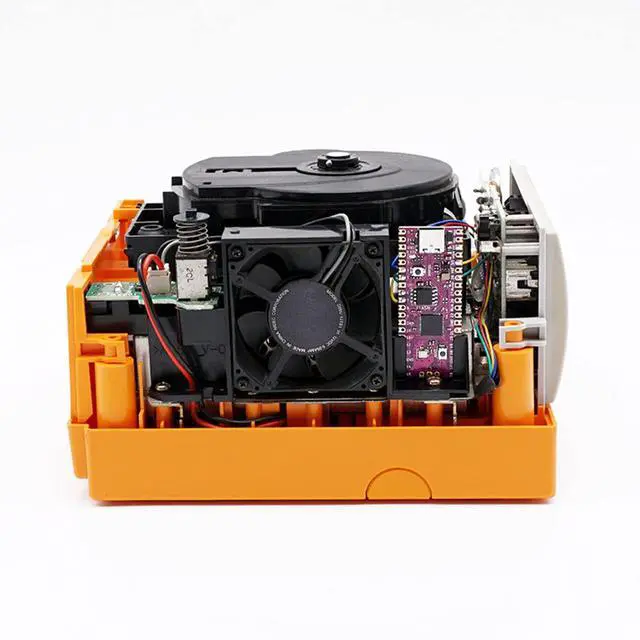 Alt view image 2 of 5 - for RPi Microcontroller Module, Mini Development Board, Dual Core for Cortex M0plus Processor, with GC2SD SD Reader, for for Consoles (Transparent White)